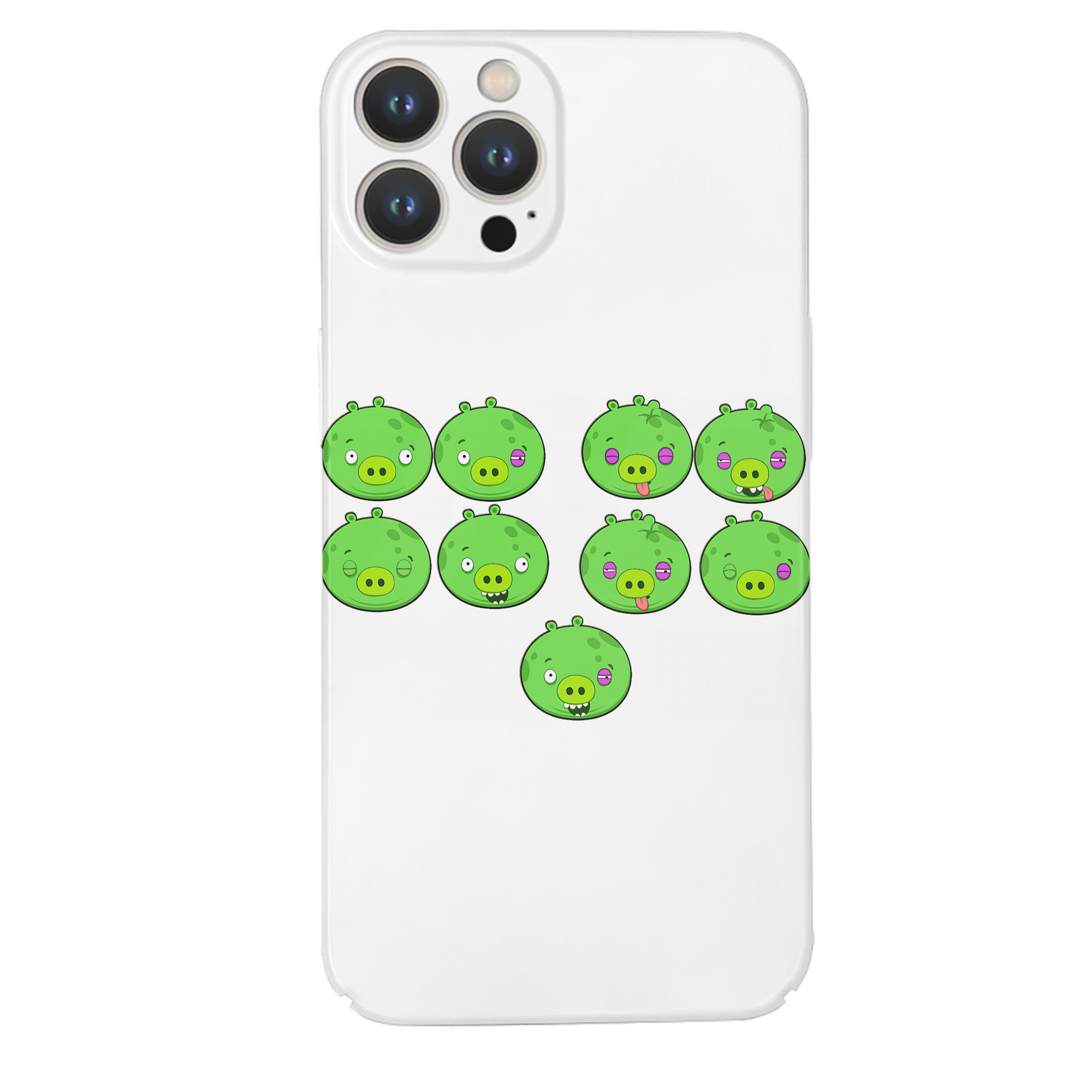 （画像用） Angry Birds アングリーバード 【iPhone 14シリーズ対応】ハードケース